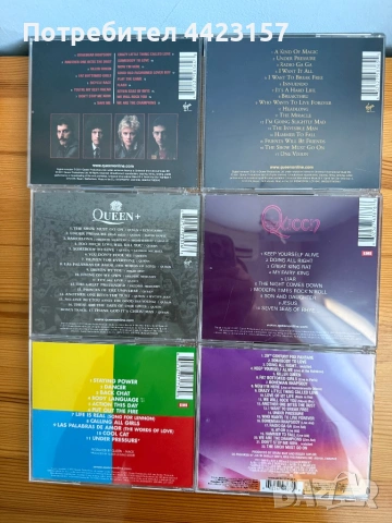 Колекция Queen албуми - 6 броя, снимка 2 - CD дискове - 53969964