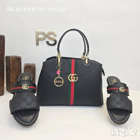 Gucci Дамски Чехли Гучи - Различни Цветове Код SB-26, снимка 10 - Чехли - 55722221