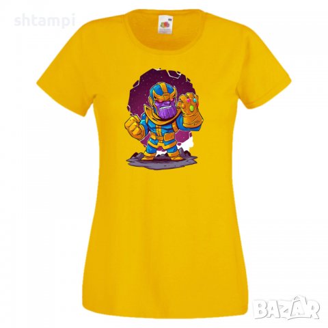 Дамска тениска Marvel Thanos Игра,Изненада,Подарък,Геймър,, снимка 10 - Тениски - 36786075