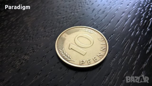 Монета - Германия - 10 пфенига | 1971г.; серия J