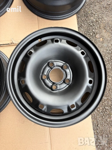 Железни джанти 5x100x14, снимка 3 - Гуми и джанти - 53210798