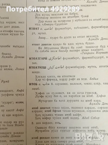 Фарханги забони точики, فرهنگ زبان تاجیکی, снимка 6 - Чуждоезиково обучение, речници - 55876298