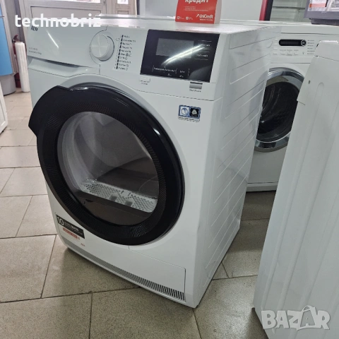 Немска инверторна сушилня с термопомпа AEG Series 8000 - ГАРАНЦИЯ, снимка 3 - Сушилни - 54164853