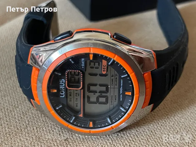 LORUS Z009-X017 Water Resistant 100 m ВОДОУСТОЙЧИВ!, 100 лв, снимка 6 - Мъжки - 49495674