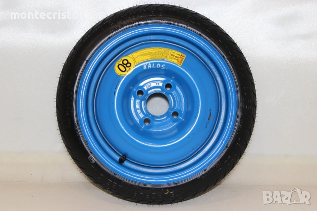 Резервна гума патерица Chevrolet Spark M300 M400 (2010-2022г.) Chevrolet Kalos T200 4x100 56.6