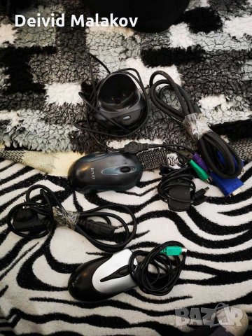 Здравейте! Продавам безжична мишка, камери, два броя кабели за компютър, мишка с кабел!!, снимка 2 - Клавиатури и мишки - 31661679