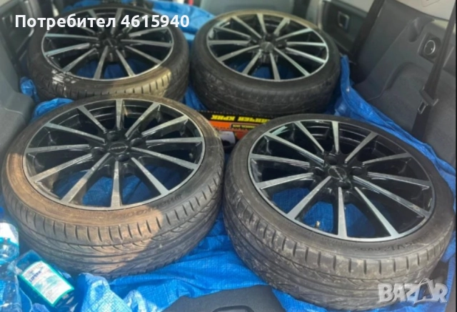 17 BORBET 4x108mm ET45 7J+4бр гуми ЛЕТНИ HANKOOK 205/40/17 DOT0814 399 лв, снимка 8 - Гуми и джанти - 52005055