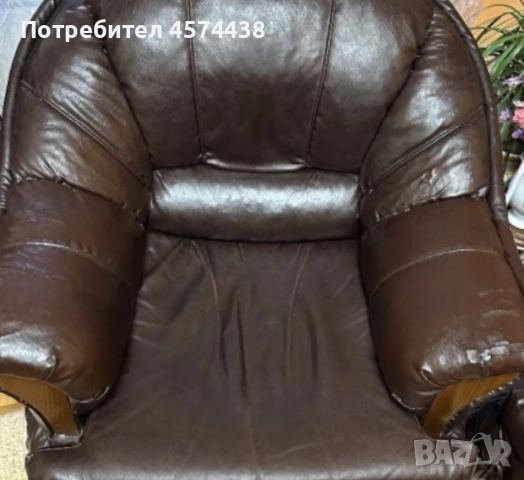 Качествена Холна Гарнитура - Еко Кожа - Меки мебели, снимка 12 - Дивани и мека мебел - 52254770