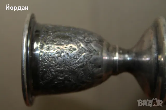 1 чифт сребърни свещници от царска Русия, снимка 12 - Антикварни и старинни предмети - 49212286