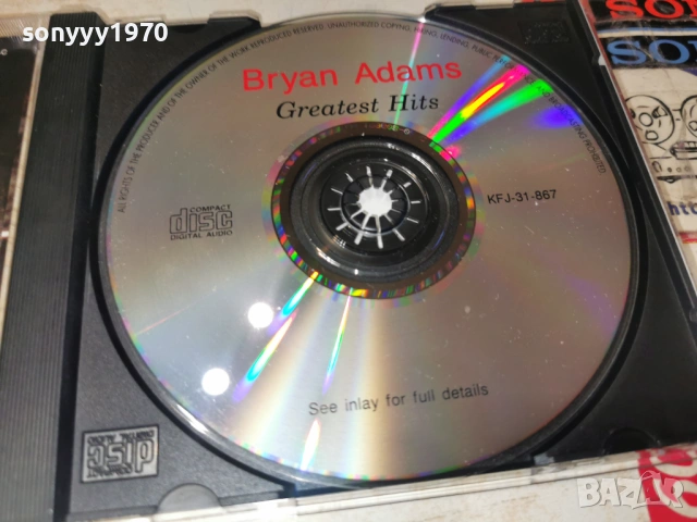 BRAYAN ADAMS CD 3001262144, снимка 2 - CD дискове - 53288670