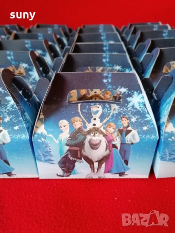 Кутийки за лакомства Frozen, снимка 1 - Други - 35516619