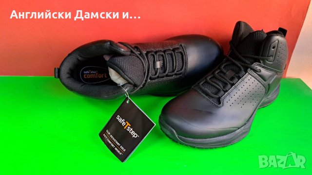 Английски мъжки кецове-боти Safe T Step, снимка 7 - Мъжки боти - 38455559