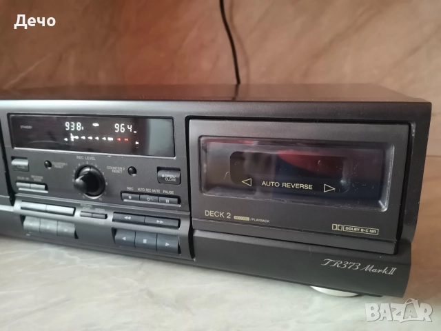 Касетен дек Technics tr373 mark2 , снимка 7 - Декове - 52872256