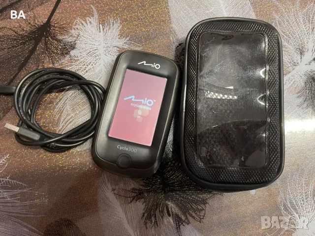 Продавам Mio Cyclo 300 — преносим GPS велосипеден компютър и навигационна система 