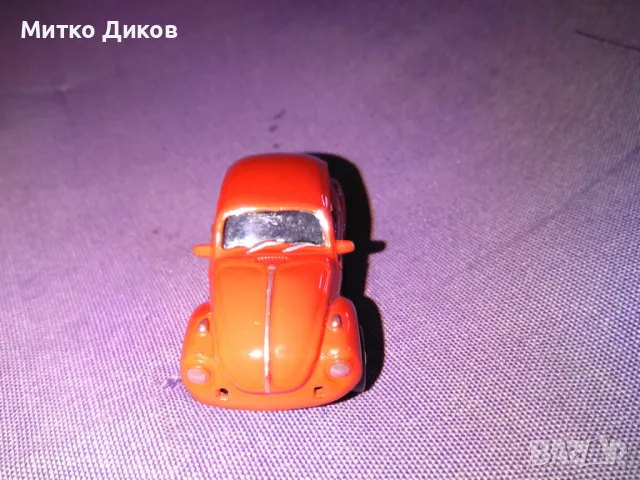 Lucky Die Cast 1967 Volkswagen Beetle IOB Welly колекционерска количка, снимка 4 - Колекции - 50256898