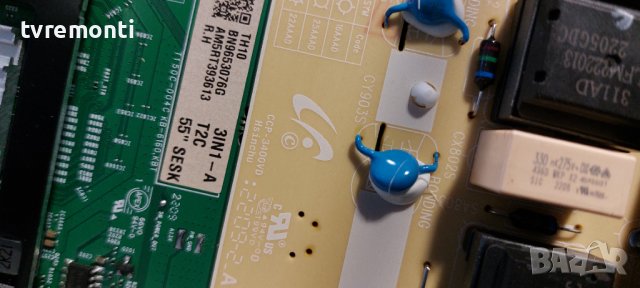 Блок питания 3IN1 Kant-Su2e 50/55 inch for Samsung UE55AU7105K дисплей CY-BA055HGLR4V, снимка 2 - Части и Платки - 38425911