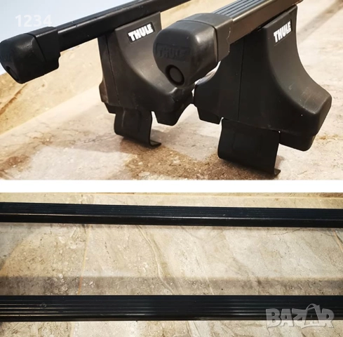 Багажник напречни греди с THULE сет за BMW 5 след 2004, снимка 2 - Аксесоари и консумативи - 52241186
