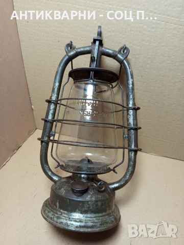 Стара Немска Газова Лампа Фенер FROWO 435., снимка 3 - Антикварни и старинни предмети - 50800661