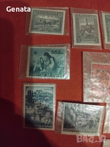 Лот стари пощенски марки, снимка 2 - Филателия - 53012448