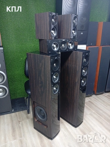 Комплект JAMO S-606 5.0 Венге (Wenge), снимка 6 - Тонколони - 53346254