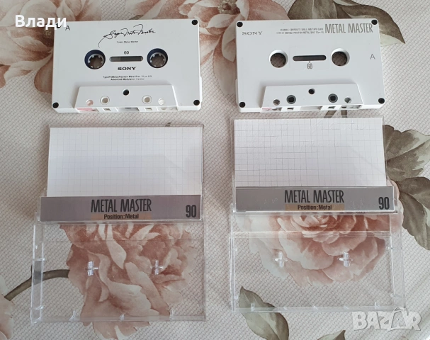 Аудио касети Sony Metal Master 60