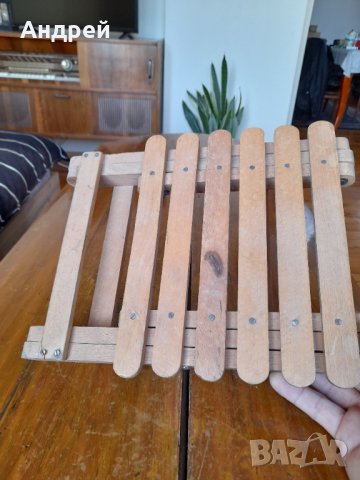 Старо детско сгъваемо столче,стол, снимка 2 - Други ценни предмети - 38371624