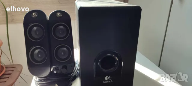 Аудио система за компютър Logitech X-230, снимка 4 - Аудиосистеми - 47362848