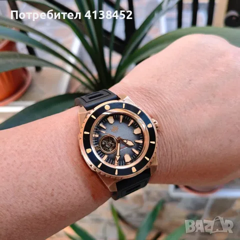 Phoibos bronze diver automatic-45mm.