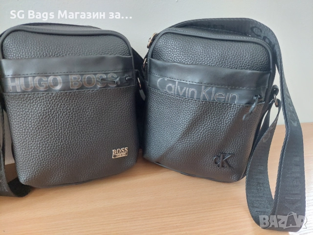 Мъжка чанта Calvin klein,Hugo boss,Armani мъжка чанта код 101, снимка 2 - Чанти - 45023290
