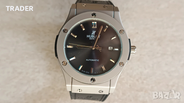часовник Hublot automatic механичен, снимка 7 - Мъжки - 45108141