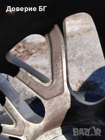 Продавам комплект 4 броя алуминиеви лети джанти марка CMS, Dacia Renault Volkswagen , снимка 9 - Гуми и джанти - 52806801