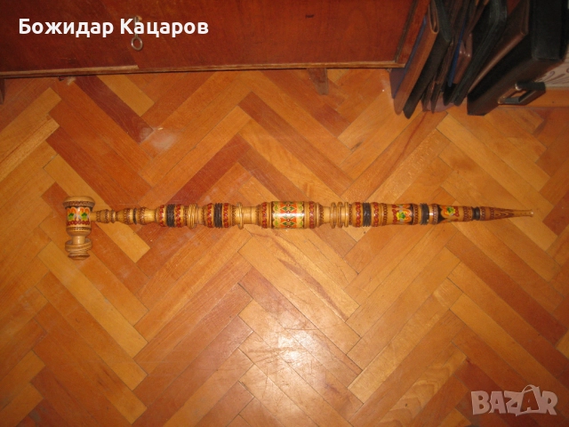 Красива, огромна  лула, чибук.  Не е ползвана. Цена 40 лева(20.45 €). Пращам по Еконт. За София, мож, снимка 3 - Антикварни и старинни предмети - 51834544