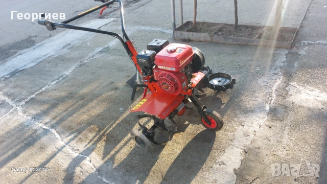 Продавам употребявана мотофреза Forteco 90R с ивентар, снимка 3 - Градинска техника - 54202415