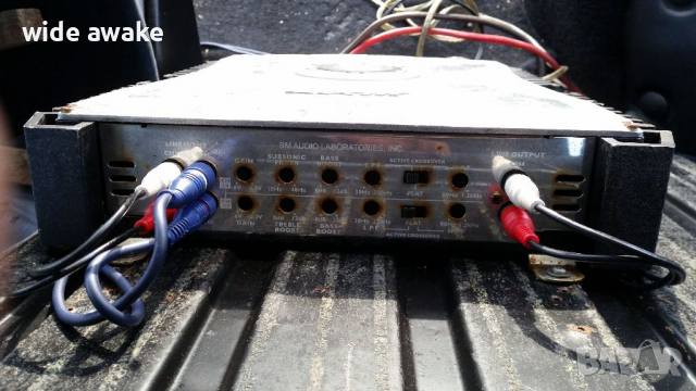 Усилвател и бас каса Band Pass Boschmann / JBL, снимка 2 - Аксесоари и консумативи - 36410908