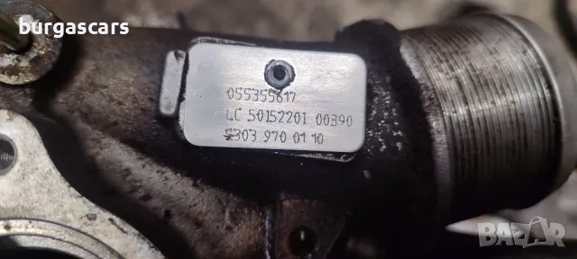 Турбо 055355617 / 303 970 01 10 Opel Zafira B Z16XNT 1.6 - 300лв, снимка 4 - Части - 47303526