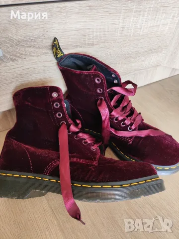 Dr. Martens 1460 Pascal Velvet обувки, размер 39