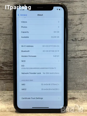 Apple iPhone XR 64GB – Black – 87% Battery Health, снимка 8 - Apple iPhone - 56163072