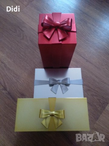 Коледни кутийки подаръци декорация 