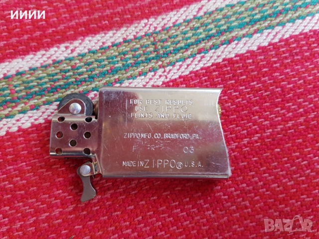 Бензинова запалка ZIPPO, снимка 4 - Антикварни и старинни предмети - 52776060