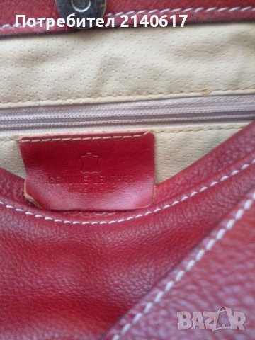 Чанта от Италия,100% естествена кожа, снимка 6 - Чанти - 40038577