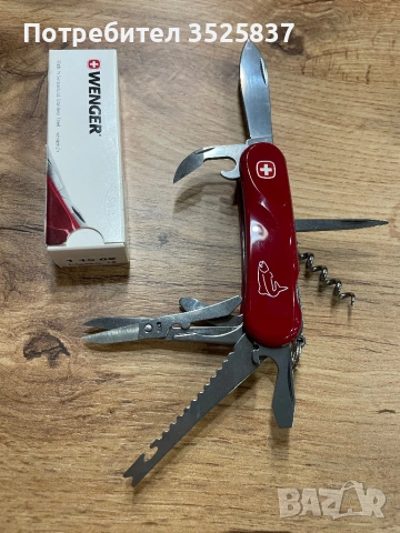 Wenger чисто нов, снимка 2 - Ножове - 53375641