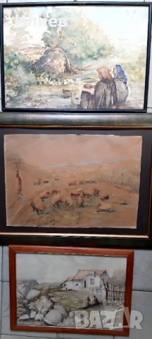 Стари около 1940 г.картини,картина Авторски