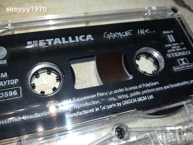 METALLICA ORIGINAL TAPE 2510231706, снимка 10 - Аудио касети - 42719026
