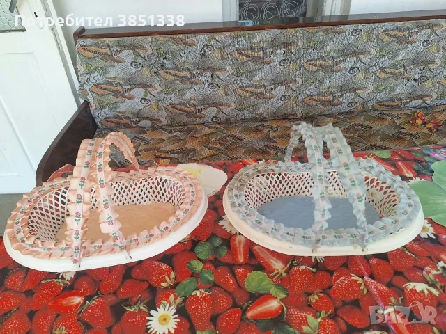 Кошници ,за кухнята и за кукли, снимка 3 - Декорация за дома - 55779437