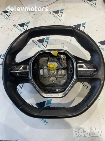 98105487AU кожен мултифункционален волан от Peugeot 5008, 1.6 BlueHDI