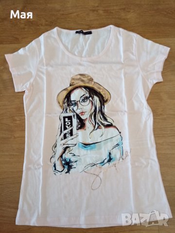 Елегантни дамски тениски, снимка 5 - Тениски - 37434754