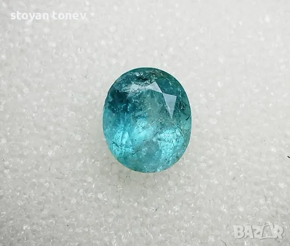 Пленяващ турмалин с цвят Параиба - 1.68кт. НОВ! Сертификат!, снимка 9 - Колиета, медальони, синджири - 43973691