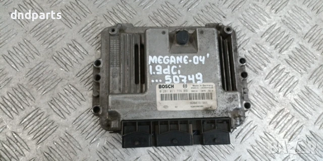 Компютър Renault Megane 1.9DCi 2004г. 0281011776 8200391966 
