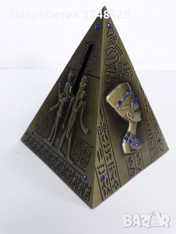 Касичка Фараон пирамида , снимка 9 - Декорация за дома - 37620231