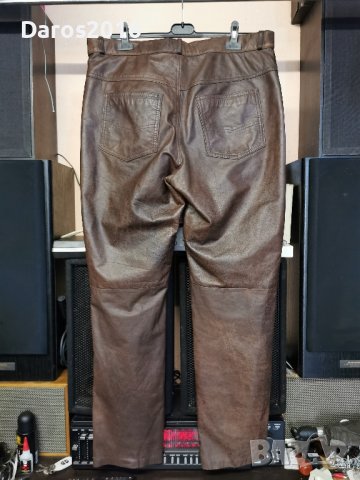Кожени панталони Raberg размер L , снимка 4 - Панталони - 42330521